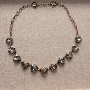 Stella & Dot Somervell peach and gold necklace (bracelet sold separately)